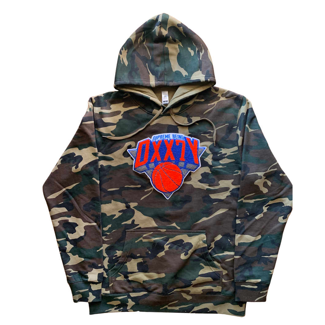 Camo DXX7Y NY Logo Hoodie